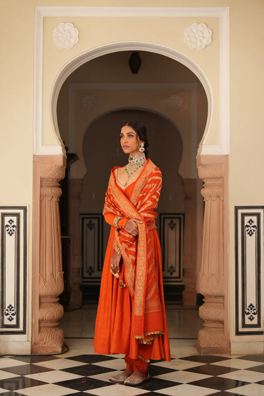 Mrigesha Anarkali Set