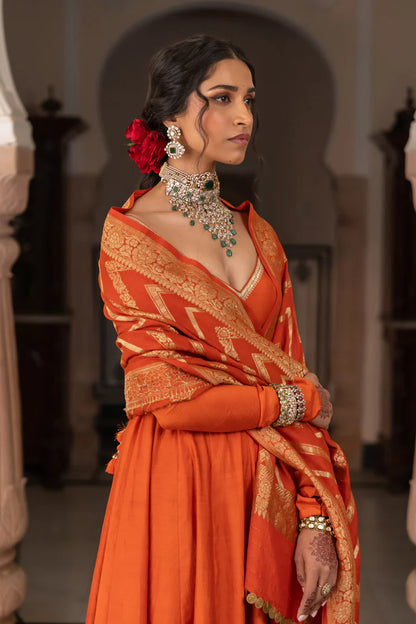 Mrigesha Anarkali Set