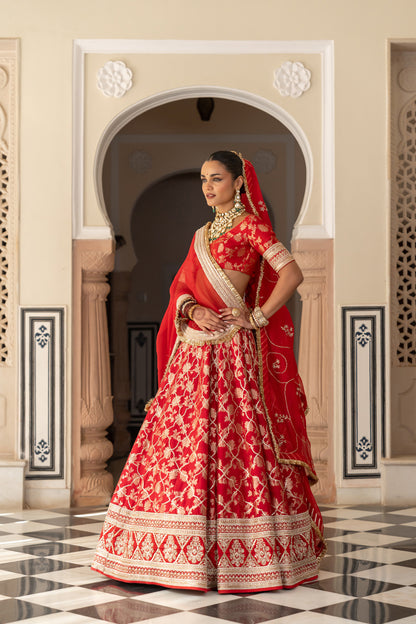 Dakshini Lehenga Set