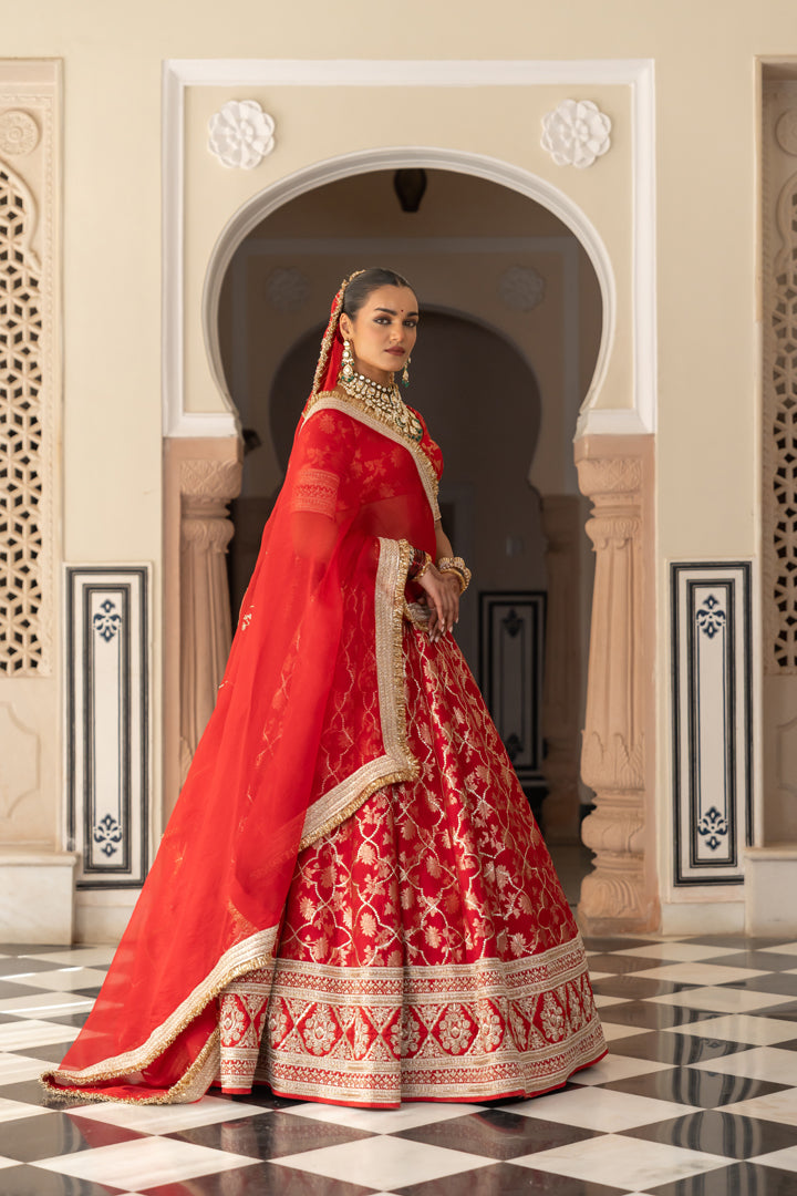 Dakshini Lehenga Set