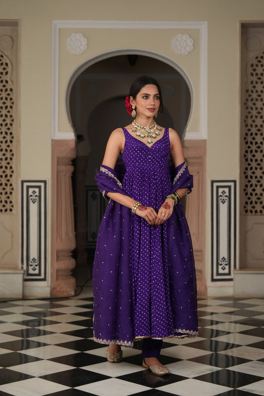 Anandi Anarkali set