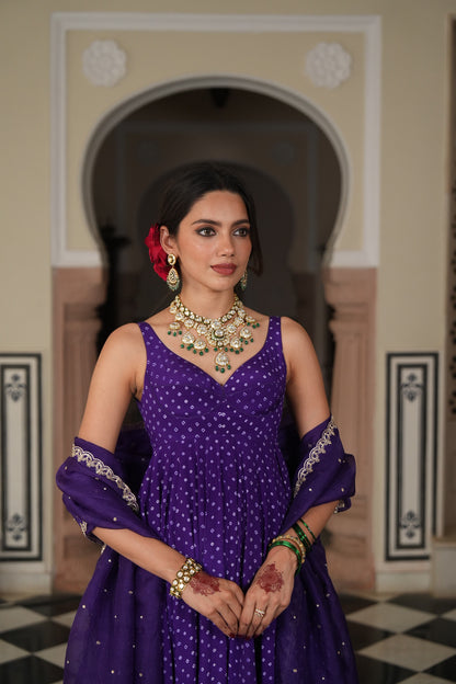 Anandi Anarkali set