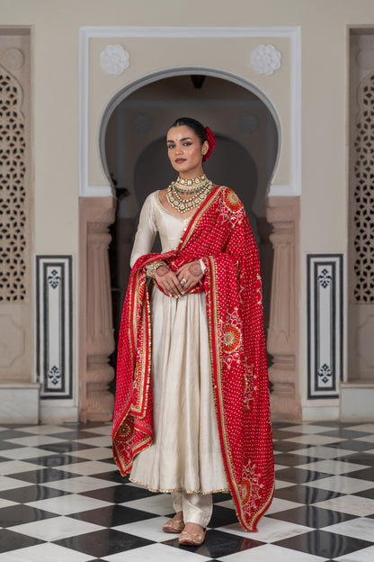 Mithila Palkar Anarkali Set
