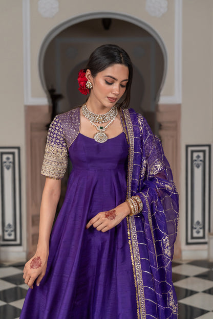 Nisha Anarkali Set