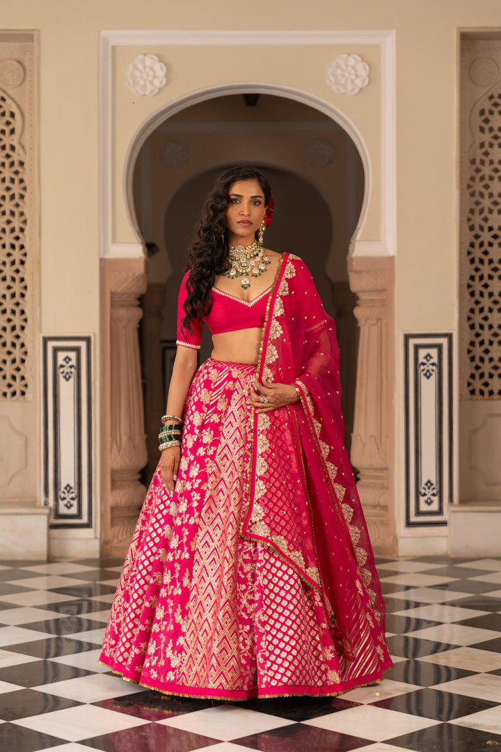 Barkha lehenga set