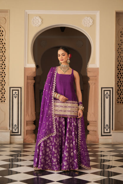 Vishwa Sharara Set