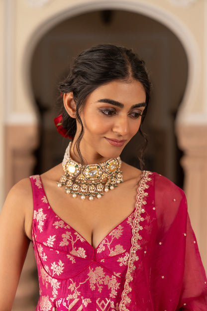 Mukta Anarkali set