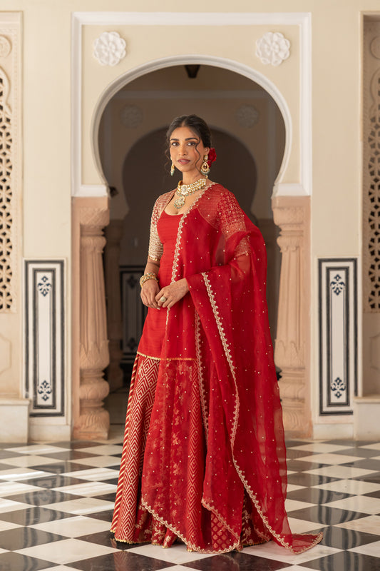 Kashvi Sharara Set