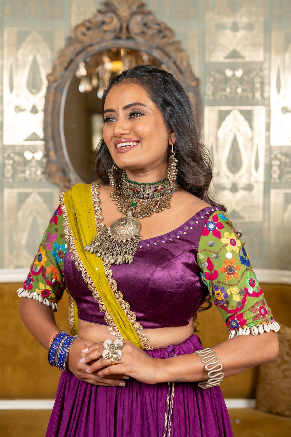 Jhamku Lehenga Set