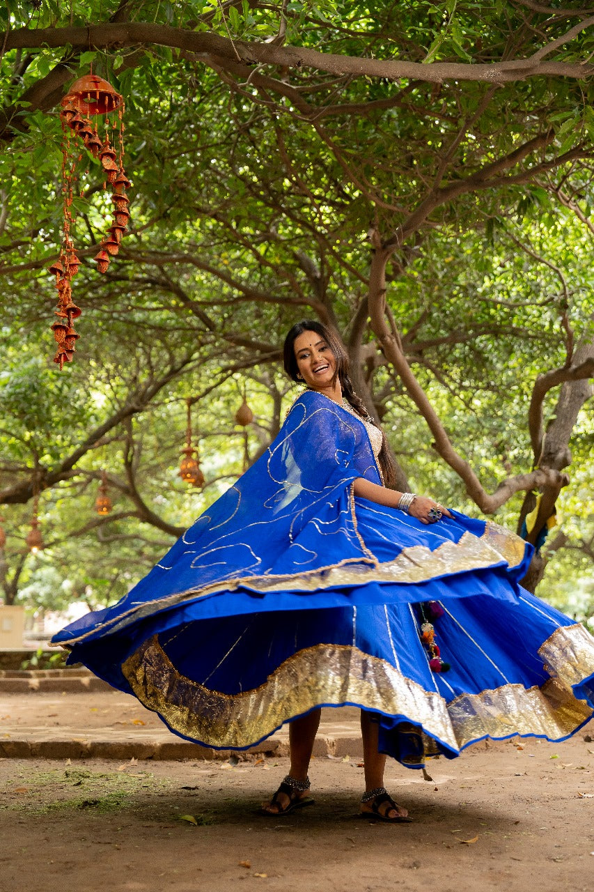 Navratri Spun Lehenga Set