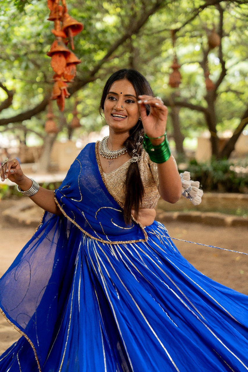 Navratri Spun Lehenga set