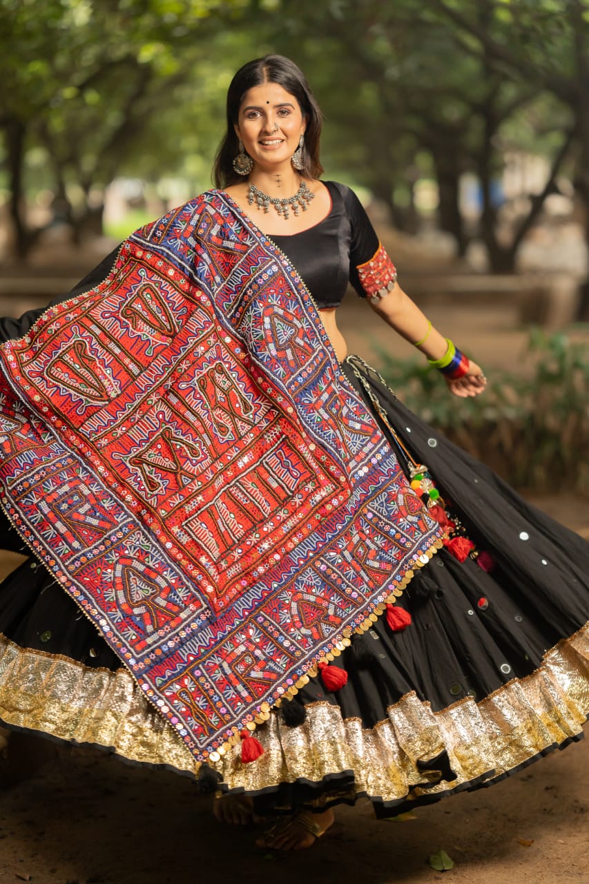 Full Patch Dupatta Set