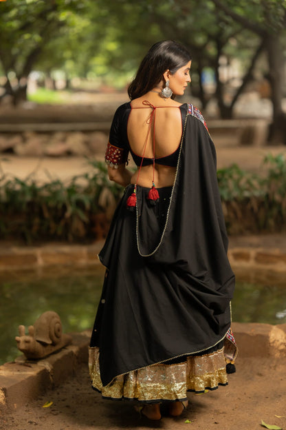 Full Patch Dupatta Set