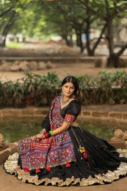 Full Patch Dupatta Set