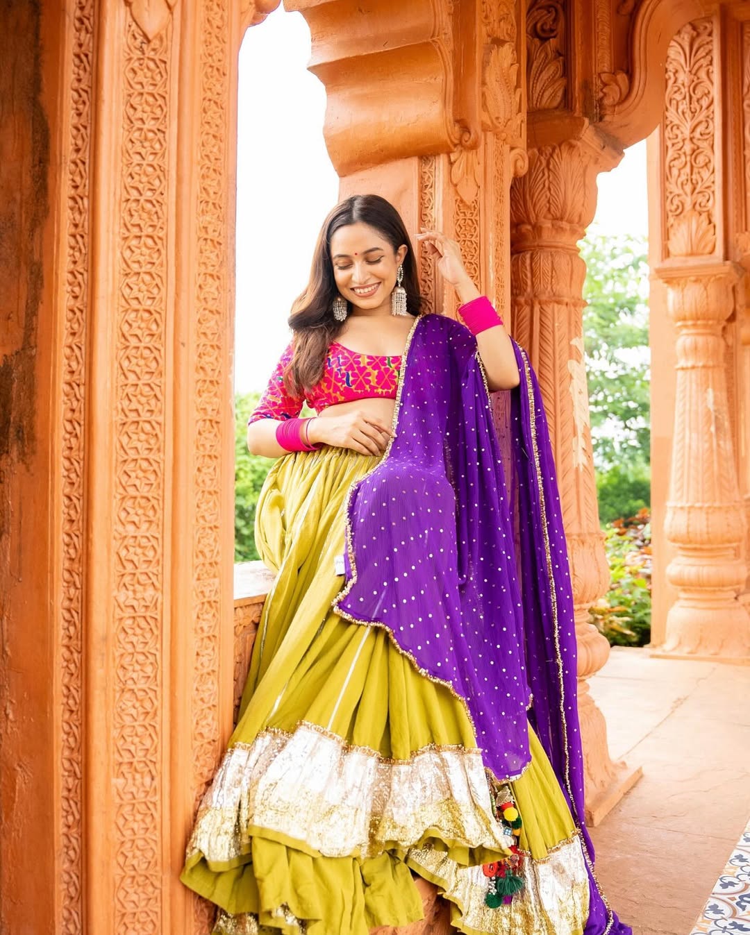 Anushka Hazra Lehenga Set