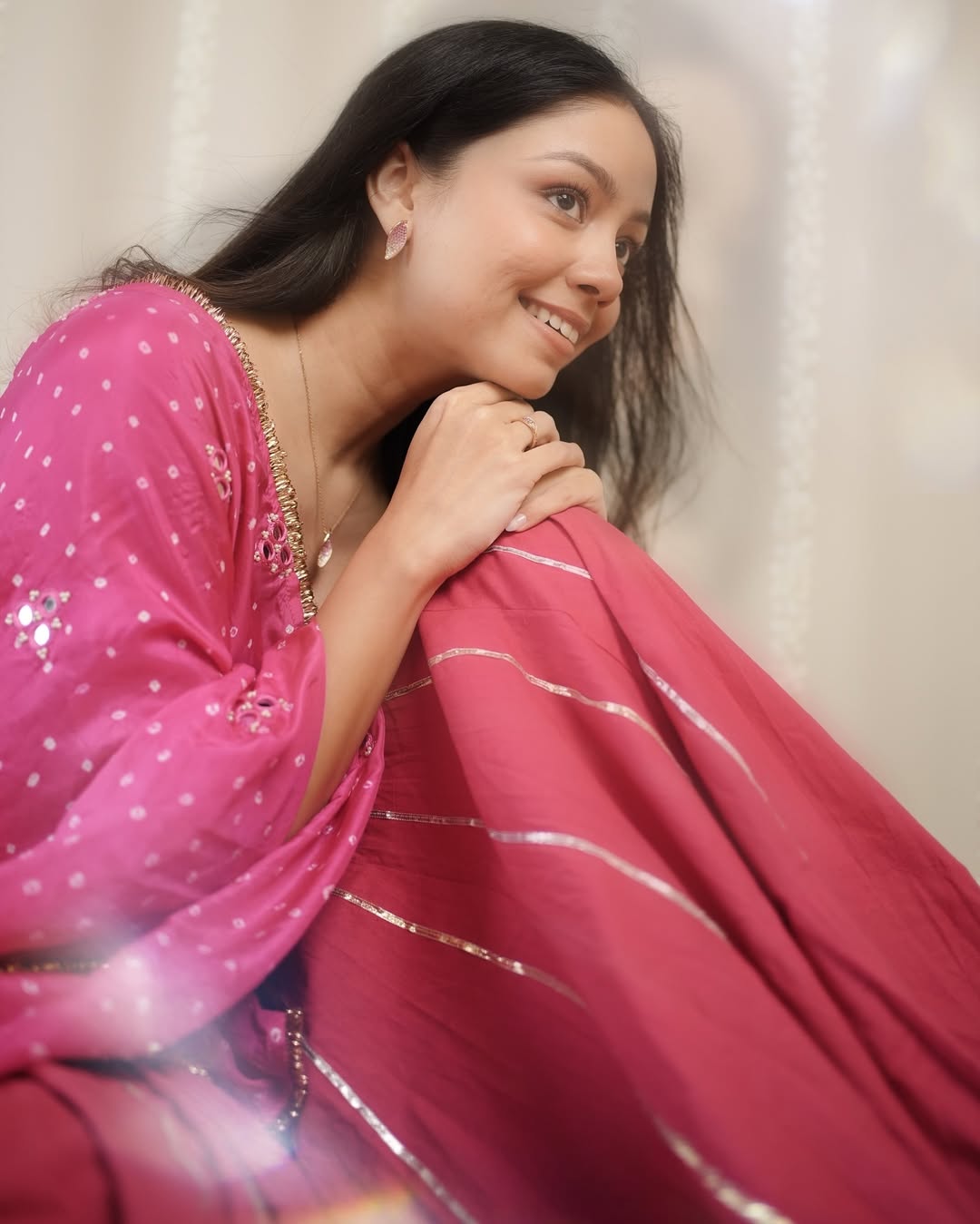 Pranali Pink Lehenga Set