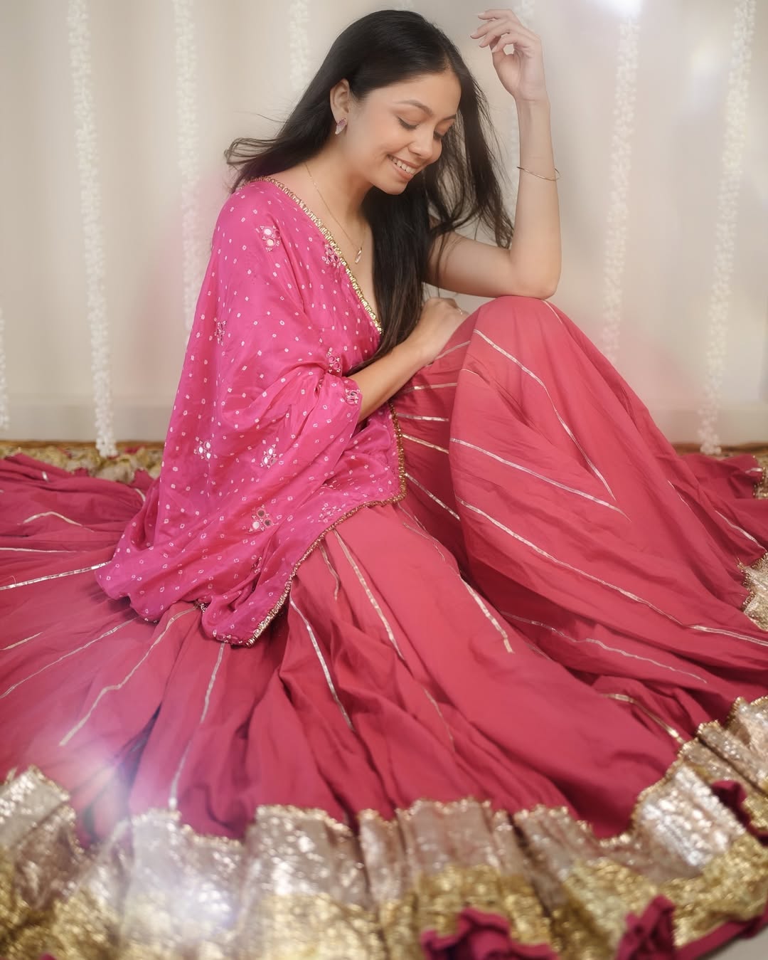 Pranali Pink Lehenga Set