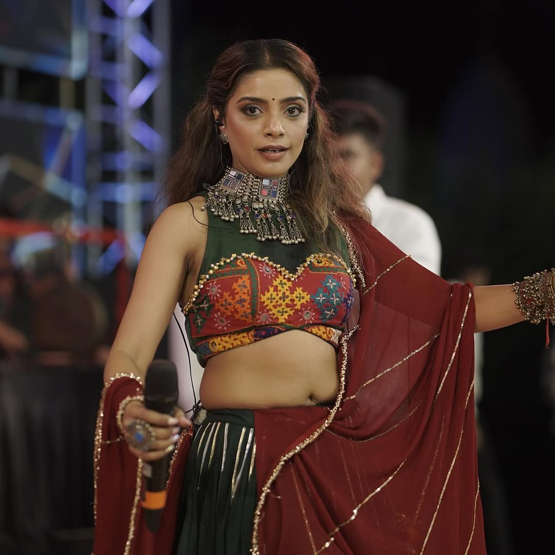 Pooja Kalyani Green Set