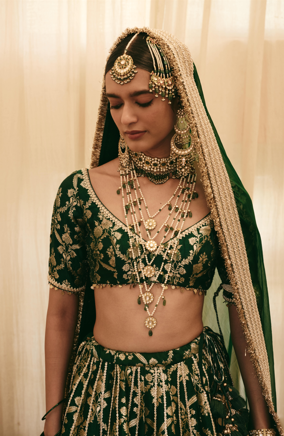 Pashmina Lehenga Set - Anjanase