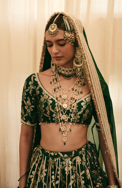 Pashmina Lehenga Set - Anjanase