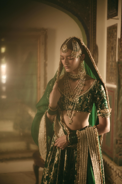 Pashmina Lehenga Set - Anjanase
