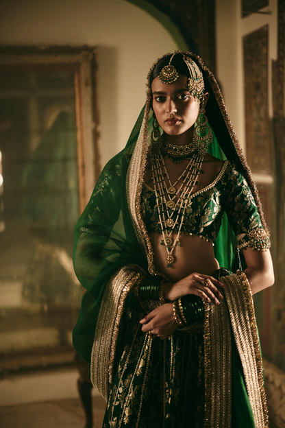 Pashmina Lehenga Set - Anjanase