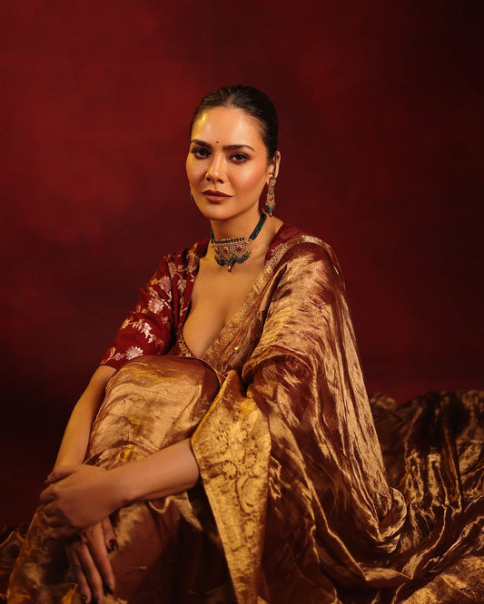 Esha Gupta Saree