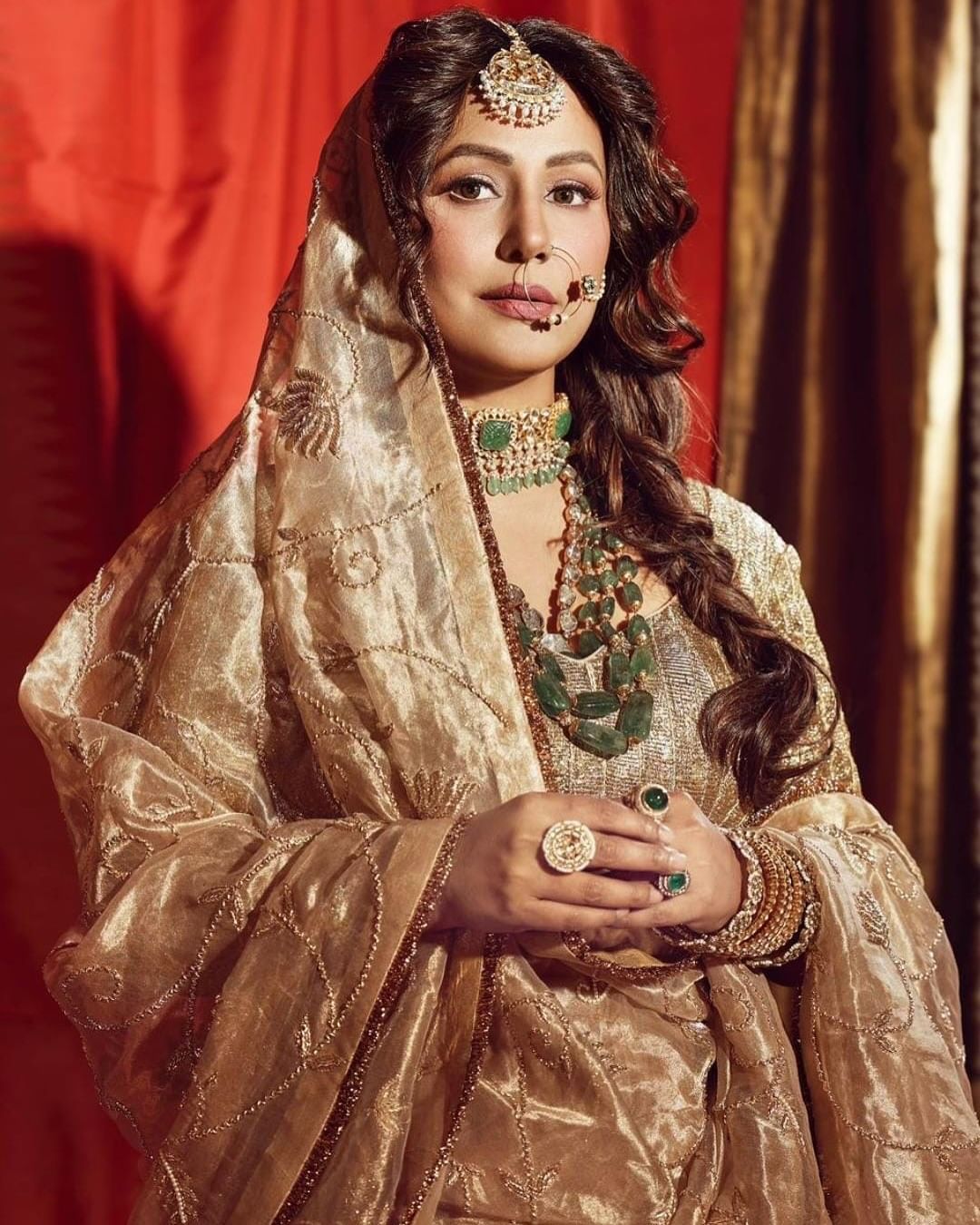 Hina Khan Lehenga Set