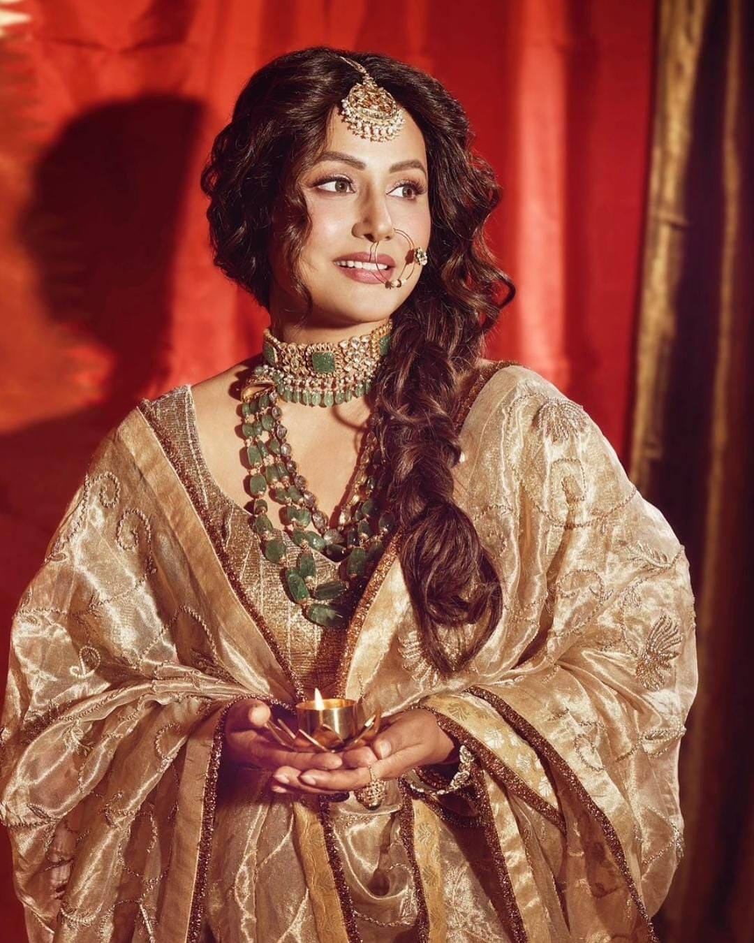 Hina Khan Lehenga Set