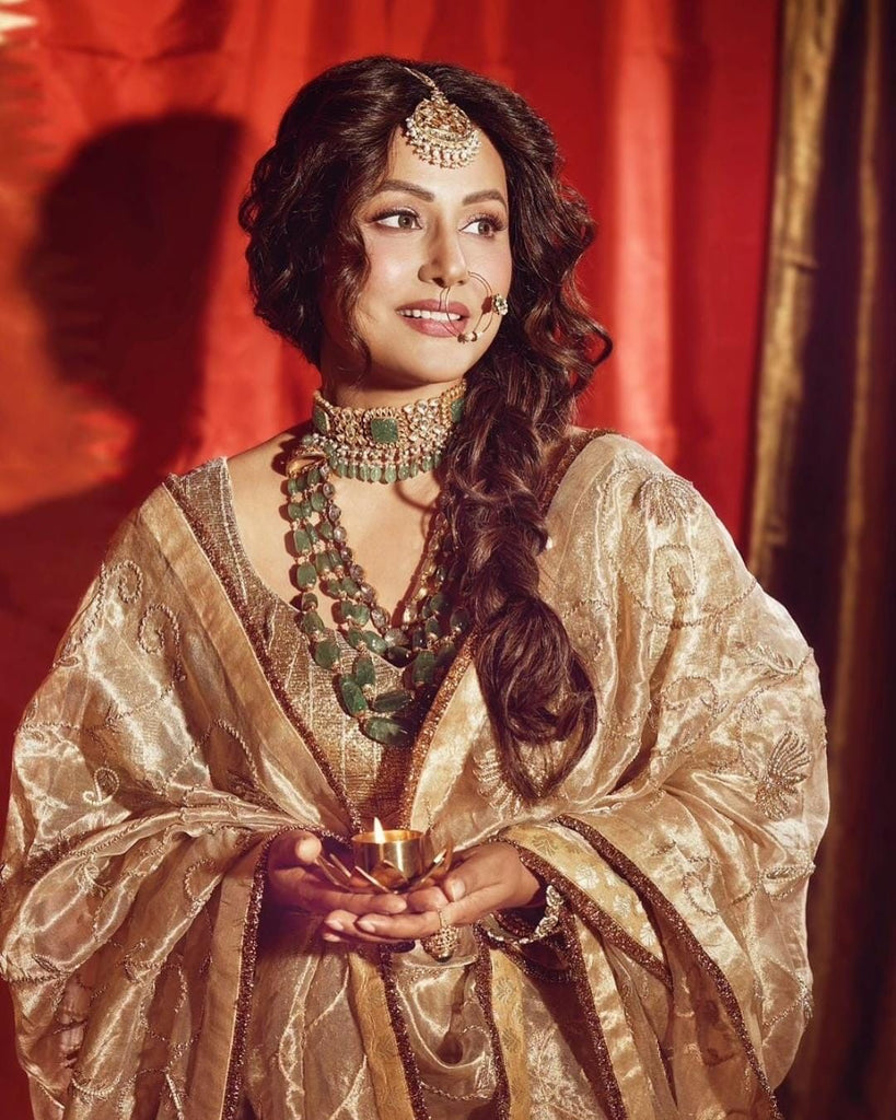 Hina Khan Lehenga Set