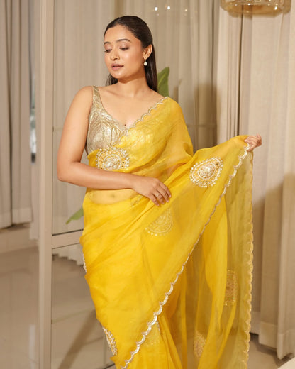 Shraddha Dangar Saree