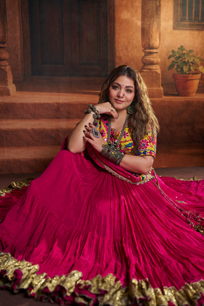 Jhamku Lehenga Set