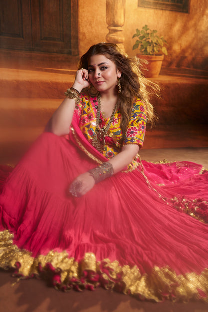 Jhamku Lehenga Set