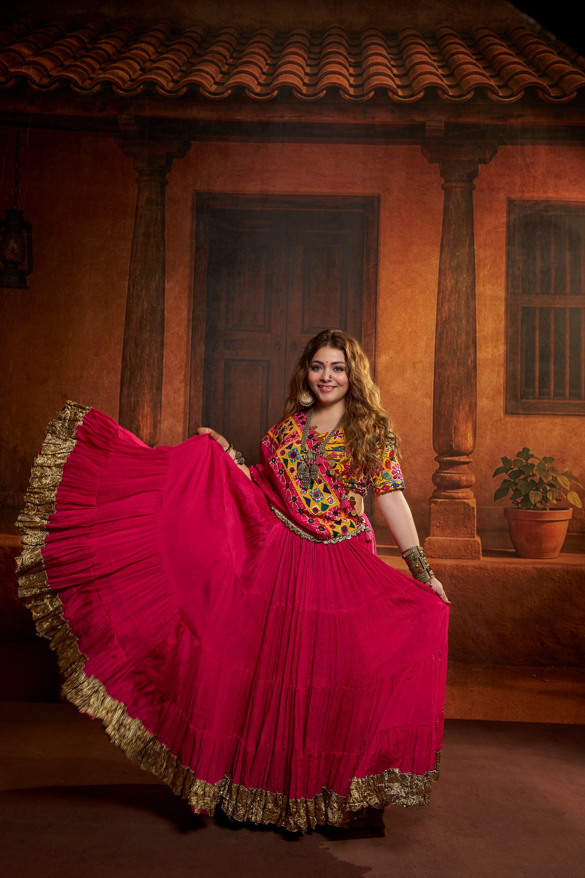 Jhamku Lehenga Set