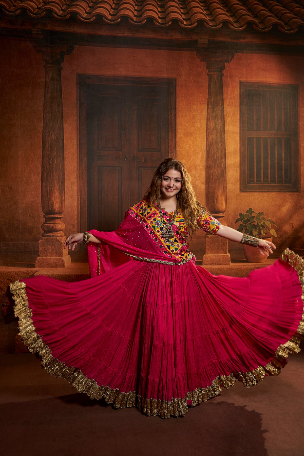 Jhamku Lehenga Set