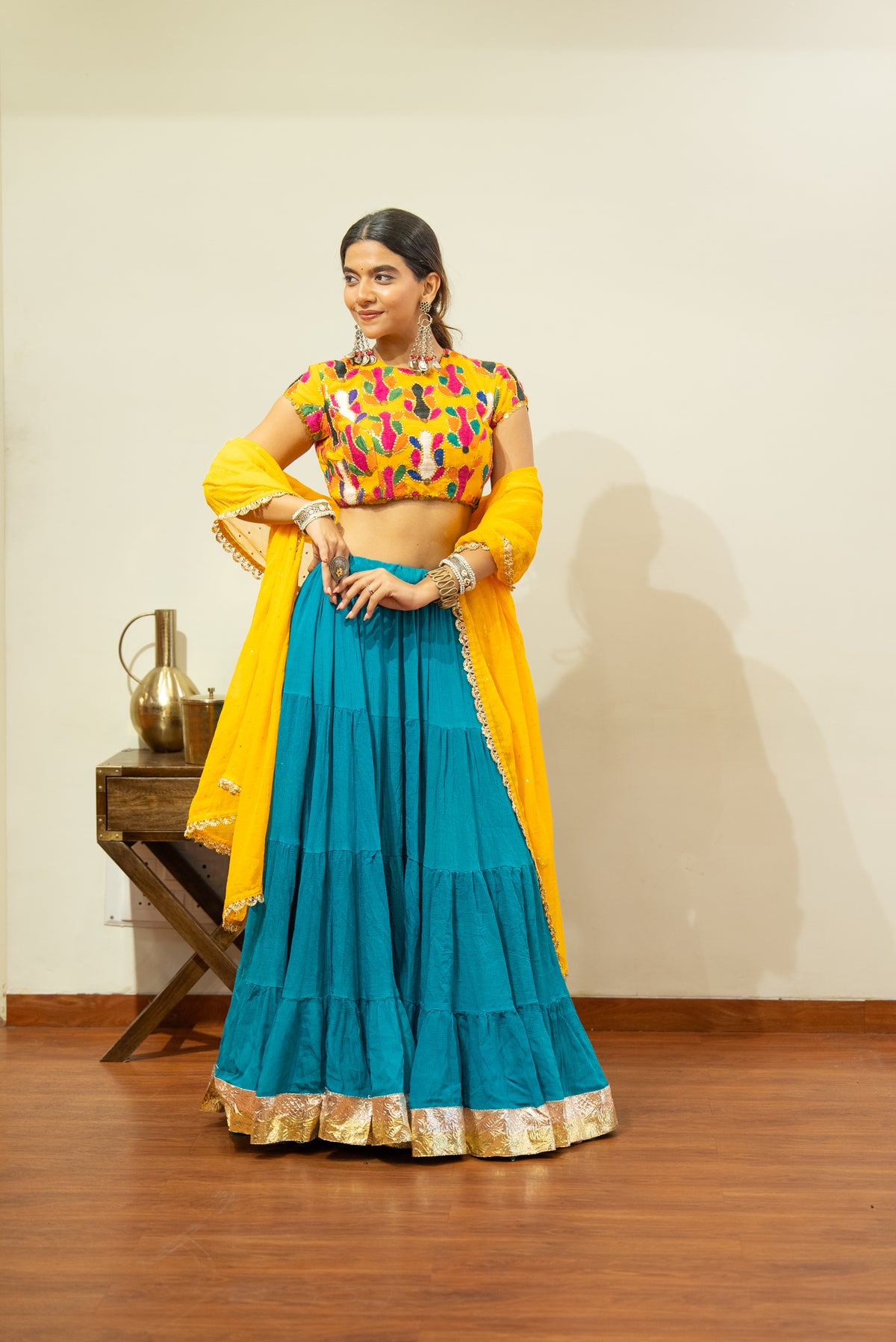 Dhunki Lehenga Set