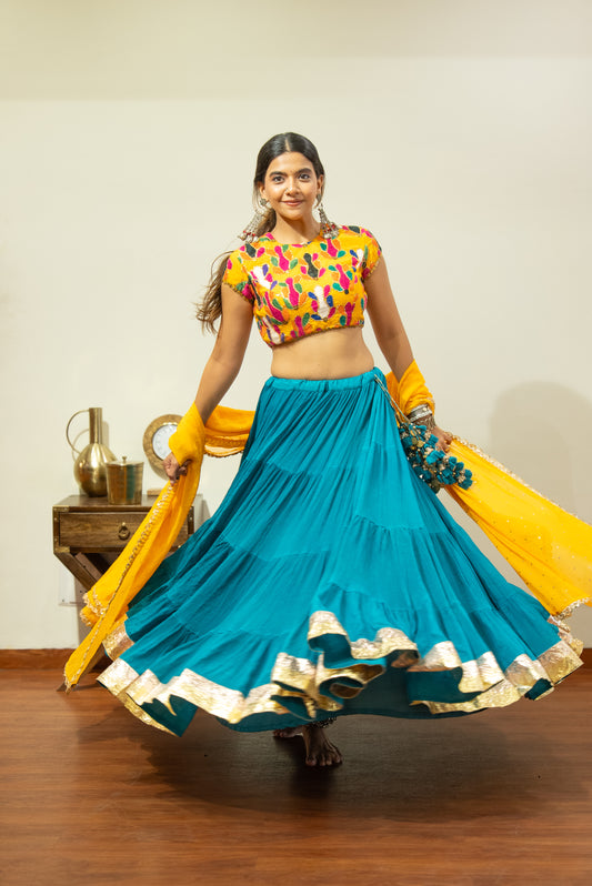 Dhunki Lehenga Set