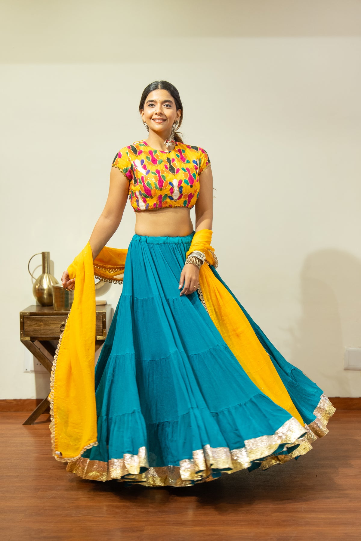 Dhunki Lehenga Set