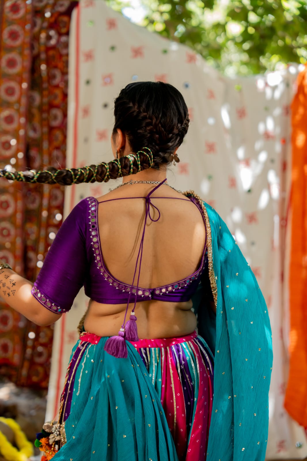 Bandhani Lehenga Set