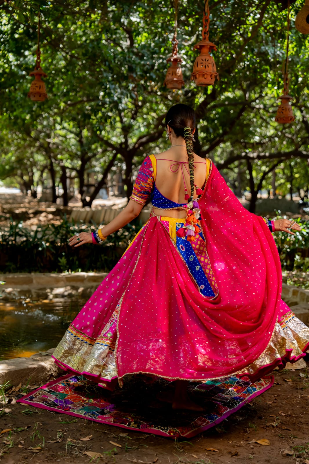 Multikali Heavy Lehenga Set