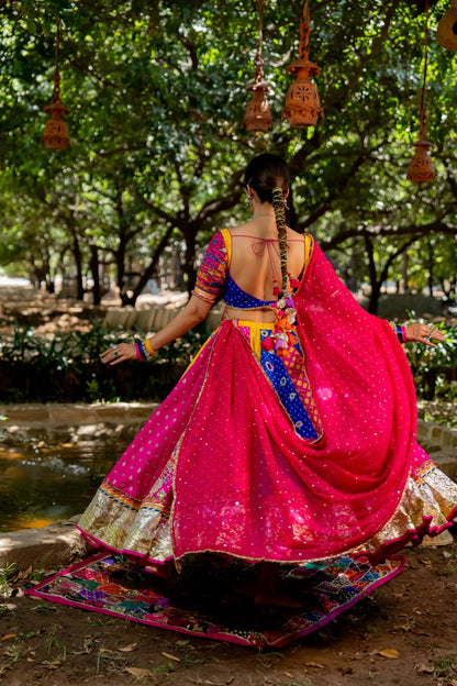 Multikali Heavy Lehenga Set