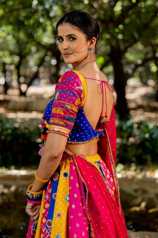 Multikali Heavy Lehenga Set