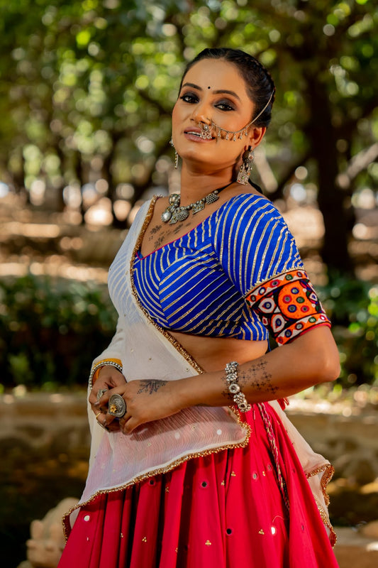 Aarti Blue Blouse