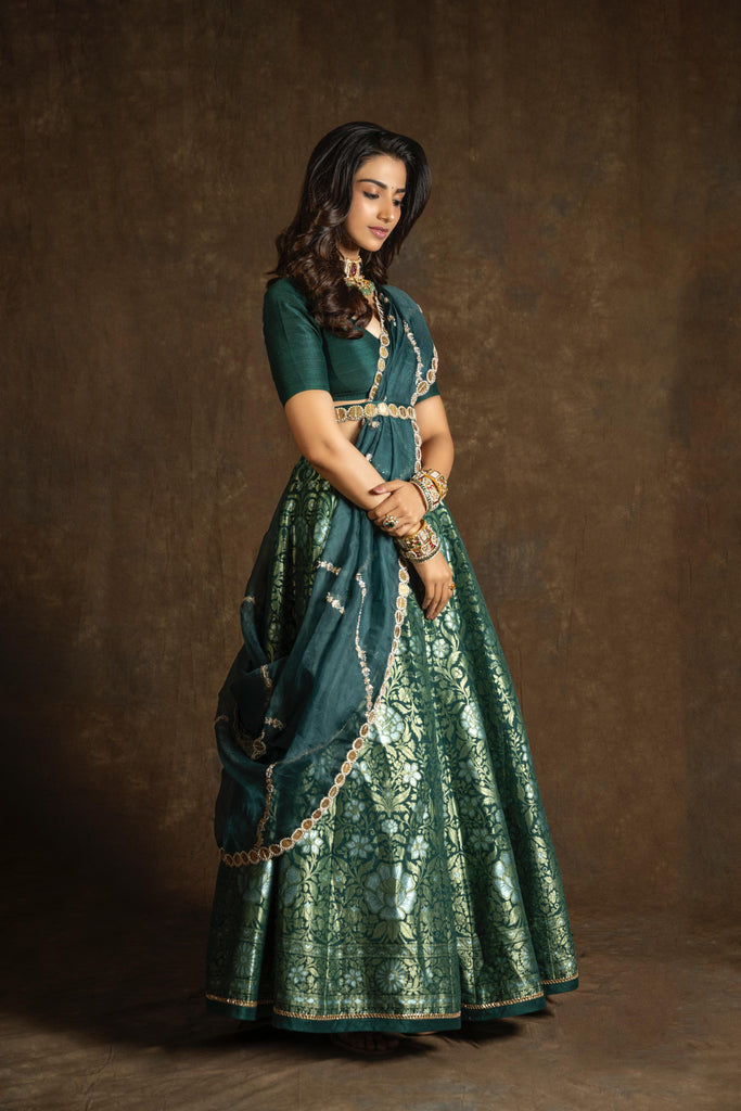 Meenakshi Chaudhary Lehenga Set
