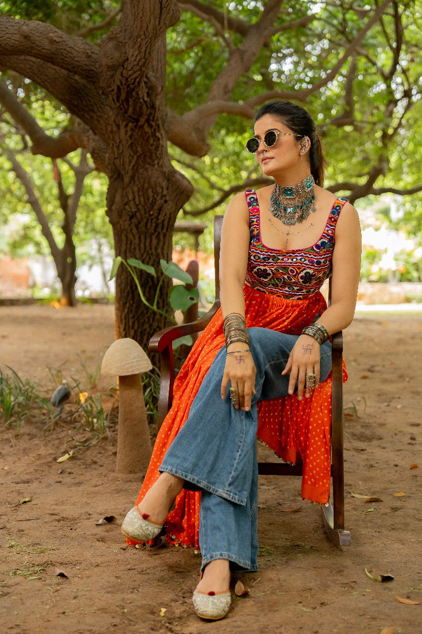 KURTA SET BOHO SET NAVRATRI KURTA KOMAL VORA