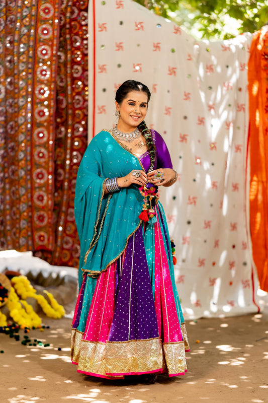 Rhythm Bandhani Skirt