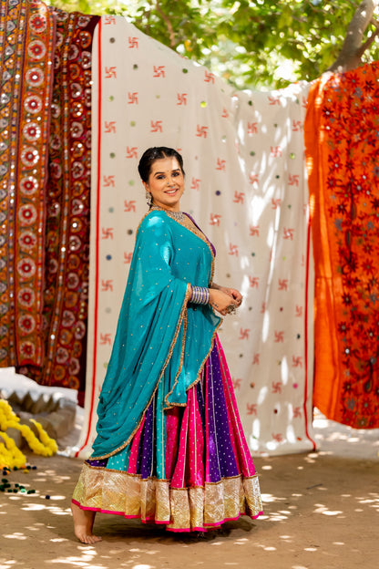 Rhythm Bandhani Skirt