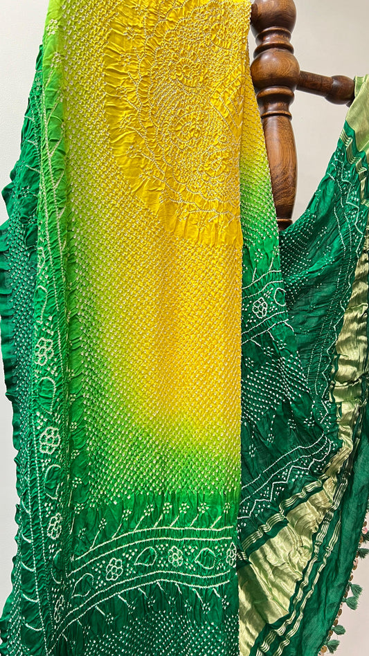 Ombre Bandhani Dupatta