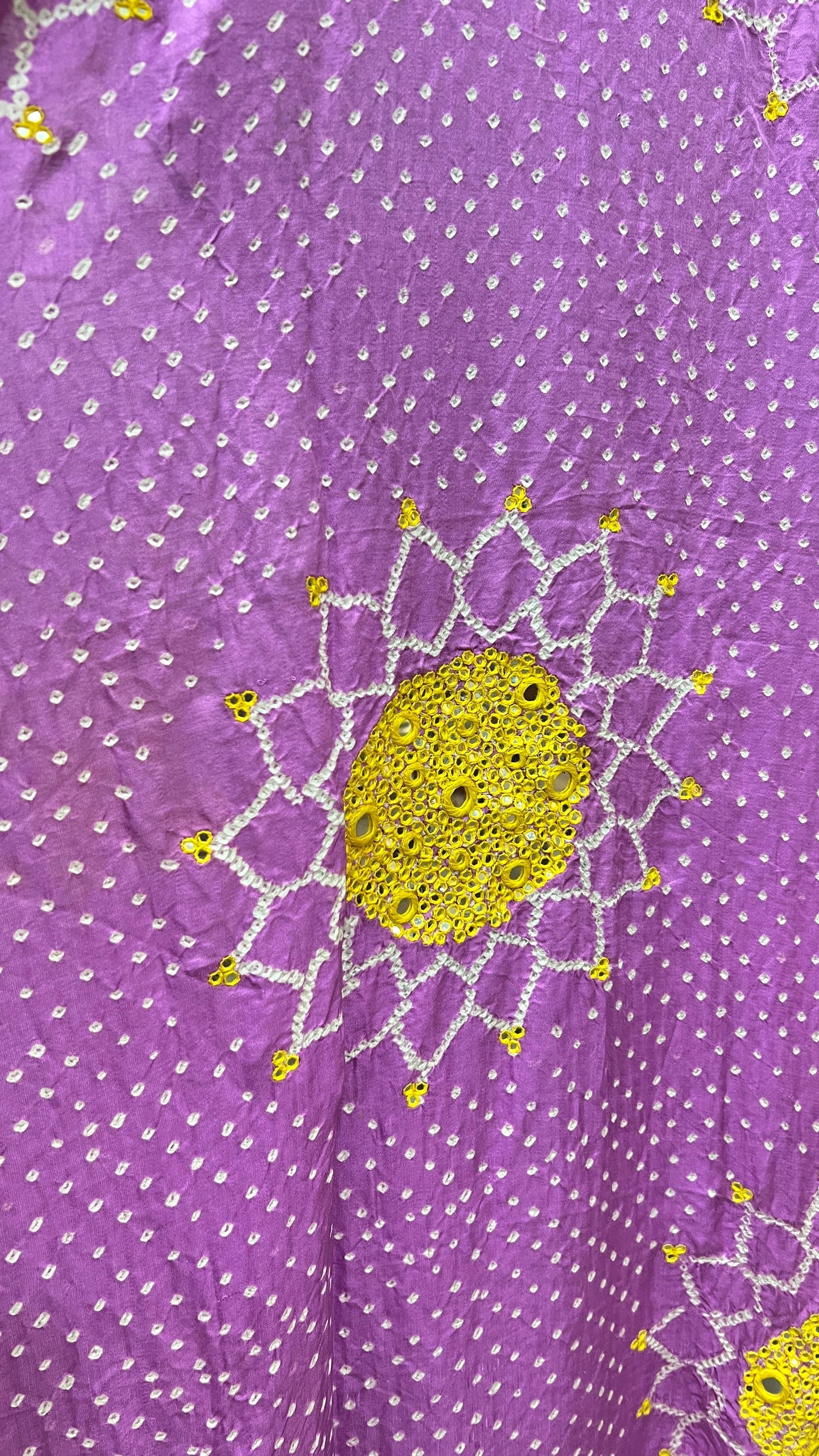 Lilac Suraj Mukhi Dupatta
