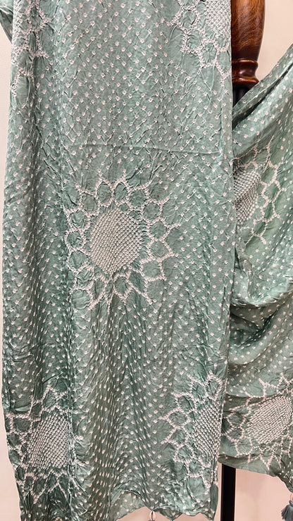 Sea Green Suraj Mukhi Dupatta